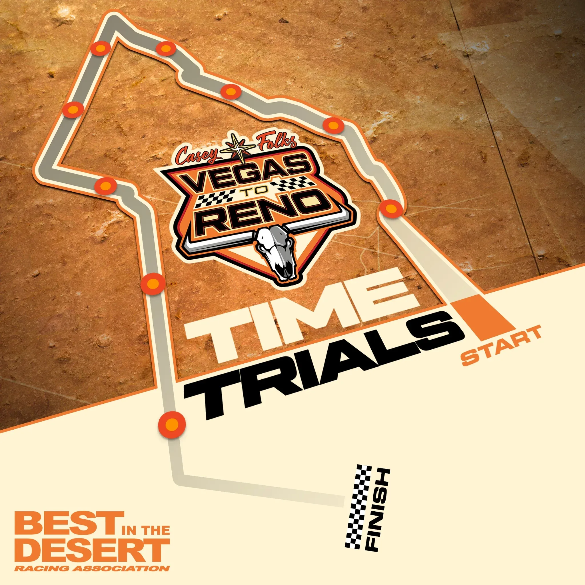 V2R time trials map
